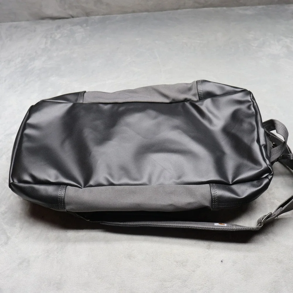 Carhartt Bag Unisex 35L‎ Black Classic Duffel Canvas Heavy Duty Work Travel LOGO